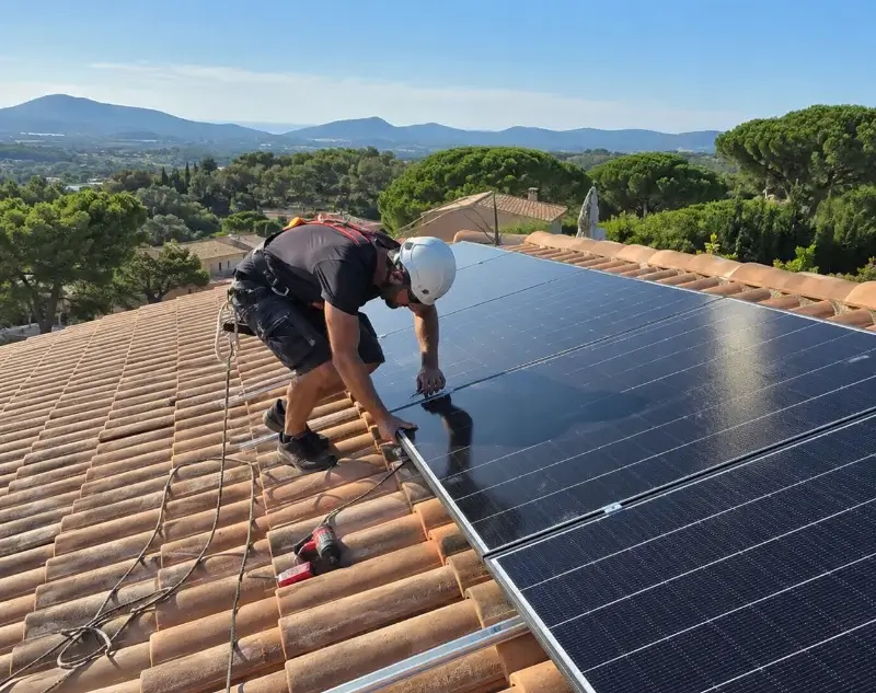 Installateur panneaux solaires Lussac — pose photovoltaïque sur toiture